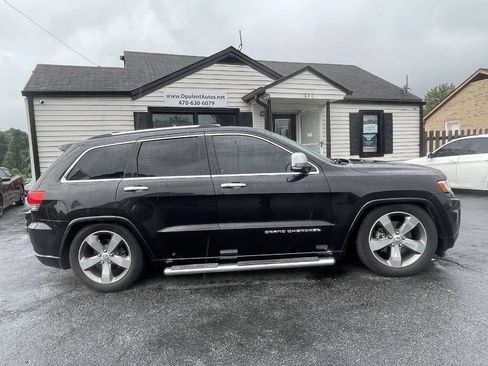 Used 2014 Jeep Grand Cherokee Overland w/ Advanced Technology Group AWD/4WD image 9