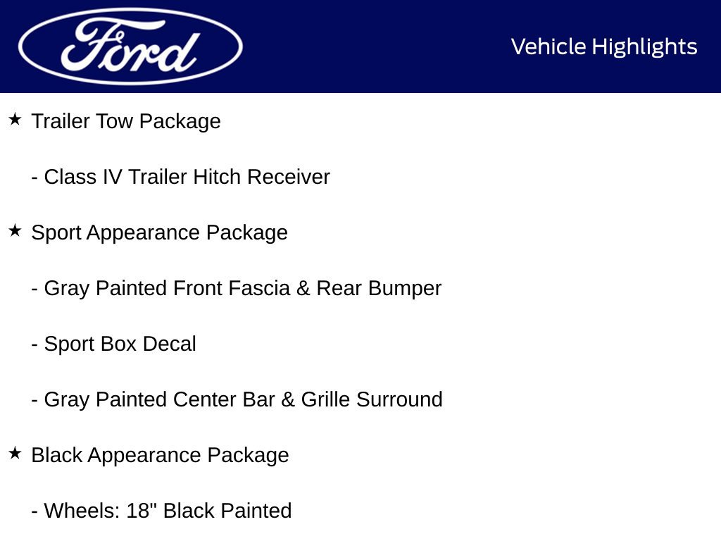 New 2025 Ford Ranger XLT w/ Equipment Group 301A High AWD/4WD image 10