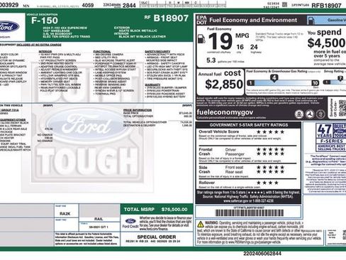 Used 2024 Ford F150 Platinum AWD/4WD image 11