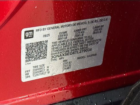 New 2026 Chevrolet Equinox ACTIV w/ LPO, Floor Liner Package AWD/4WD image 34