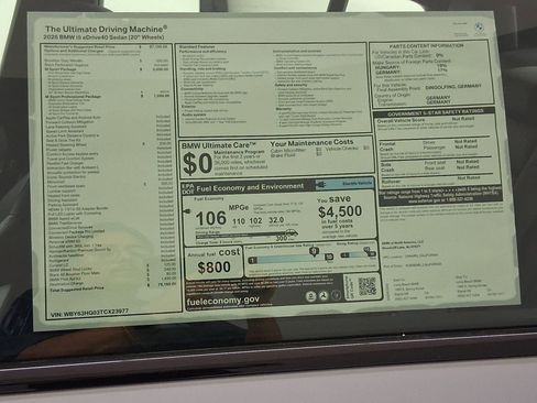 New 2026 BMW i5 eDrive40 w/ M Sport Package RWD image 32