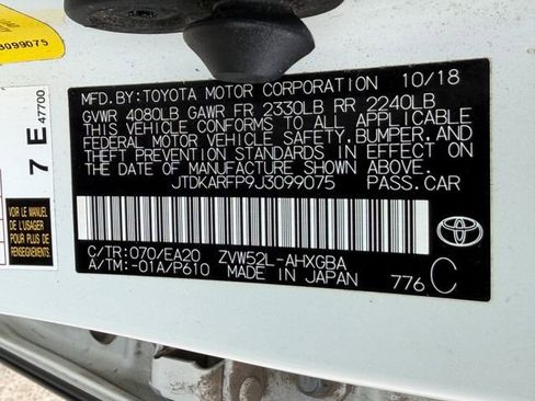Used 2018 Toyota Prius Prime Advanced FWD image 33
