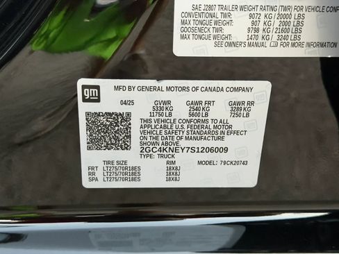Used 2025 Chevrolet Silverado 2500 LT w/ Safety Package AWD/4WD image 58