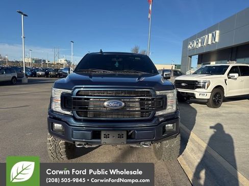 Used 2018 Ford F150 Platinum w/ Max Trailer Tow Package image 1