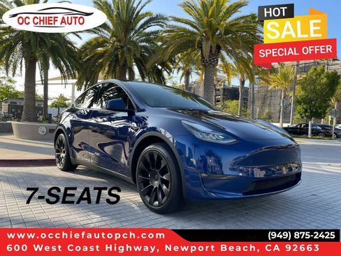 Used 2023 Tesla Model Y Long Range AWD/4WD image 1