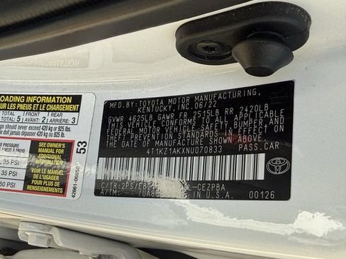 Used 2022 Toyota Camry TRD w/ TRD Package w/JBL Audio FWD image 33