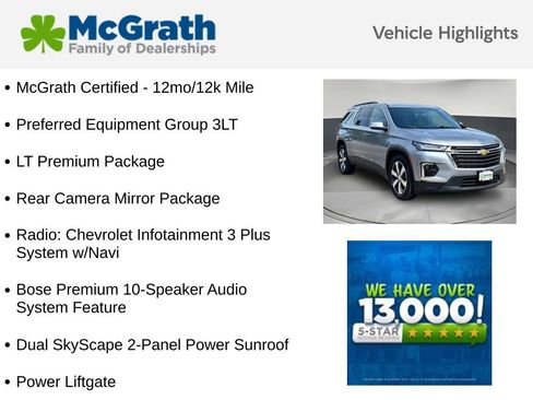 Used 2023 Chevrolet Traverse LT AWD/4WD image 6