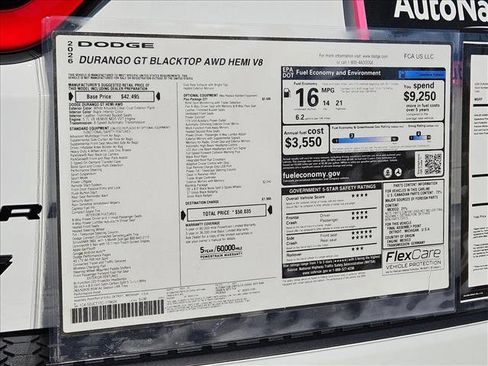 New 2026 Dodge Durango GT image 17