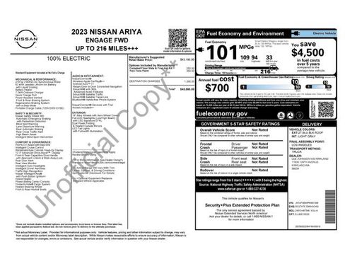 Used 2023 Nissan Ariya FWD image 9