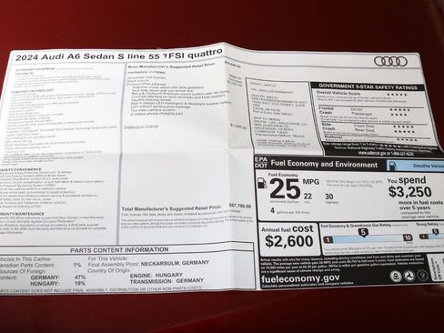 Used 2024 Audi A6 Premium Plus image 35