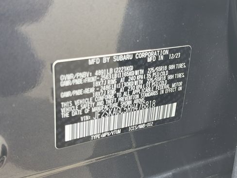 Certified 2024 Subaru Forester Sport AWD/4WD image 34