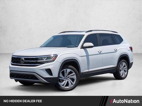 Used 2022 Volkswagen Atlas SE w/ Panoramic Sunroof Package FWD image 1
