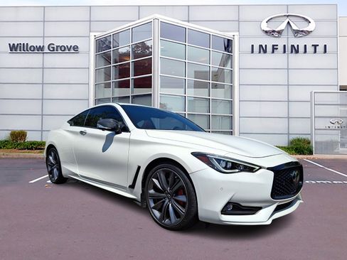 Certified 2022 INFINITI Q60 Red Sport 400 w/ Carbon Fiber Package AWD/4WD image 1