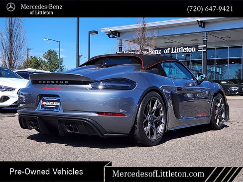 Used 2025 Porsche 718 Boxster Spyder RS w/ Accent Package Logos RWD image 7