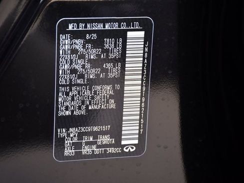 New 2026 INFINITI QX80 Autograph w/ Premium Cargo Package image 43