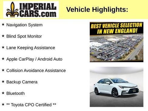 Certified 2024 Toyota Corolla SE FWD image 3