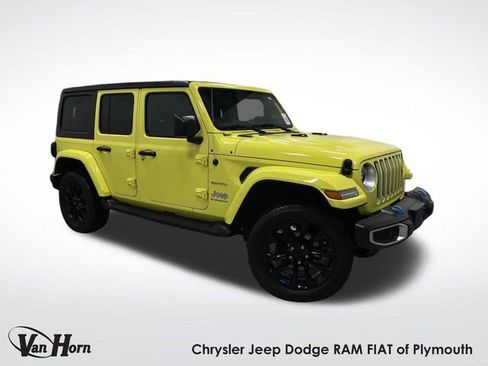 Used 2023 Jeep Wrangler Unlimited Sahara w/ Cold Weather Group image 1