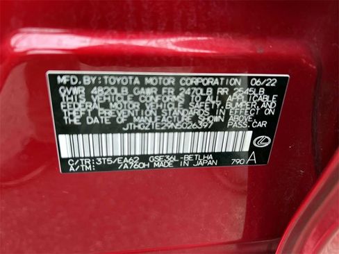 Used 2022 Lexus IS 350 F Sport image 19