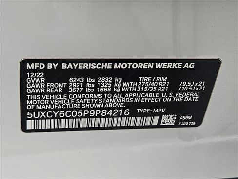 Certified 2023 BMW X6 xDrive40i w/ M Sport Package image 24