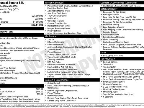 Used 2021 Hyundai Sonata SEL FWD image 34