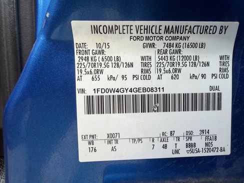 Used 2016 Ford F450 XL w/ Snow Plow Prep Package RWD image 26