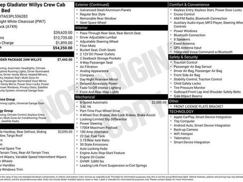 Used 2023 Jeep Gladiator Willys image 40