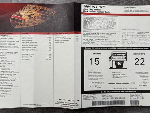 Used 2004 Porsche 911 GT3 image 93