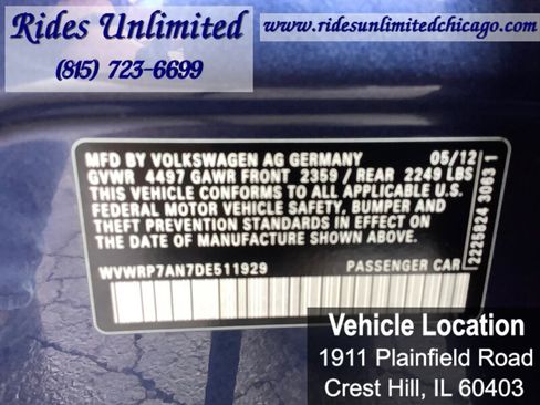 Used 2013 Volkswagen CC Lux image 20