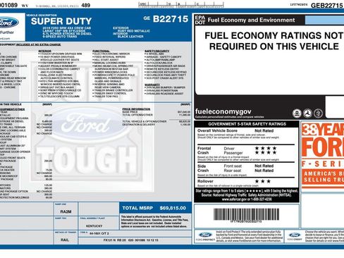 Used 2016 Ford F250 Platinum w/ FX4 Off-Road Package image 6