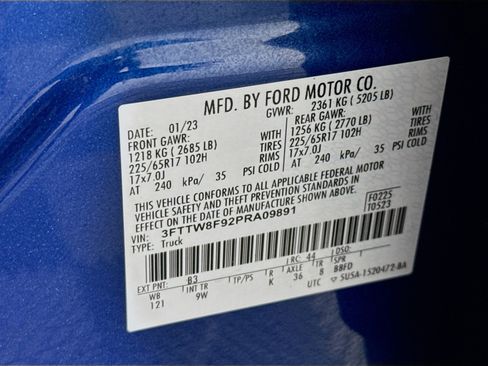 Used 2023 Ford Maverick XL w/ Equipment Group 100A Standard image 38