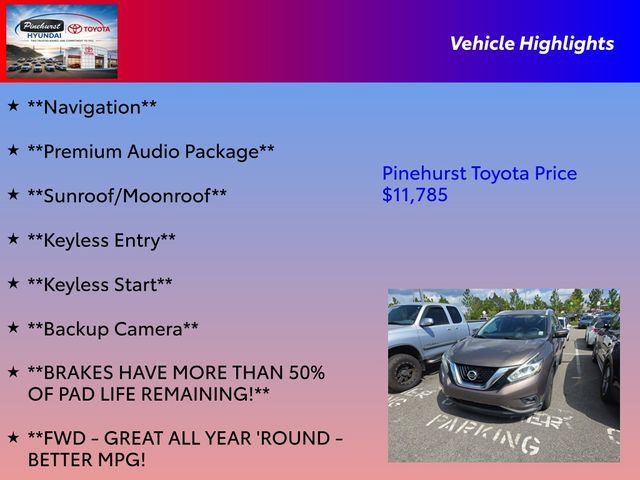 Used 2015 Nissan Murano Platinum w/ Platinum Technology Package FWD image 11