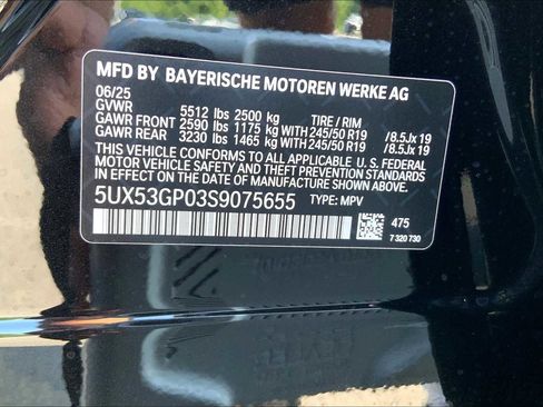 Used 2025 BMW X3 xDrive30i w/ Premium Package image 19