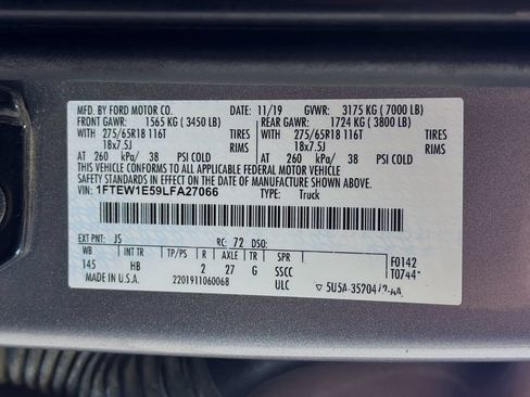 Used 2020 Ford F150 Lariat AWD/4WD image 34