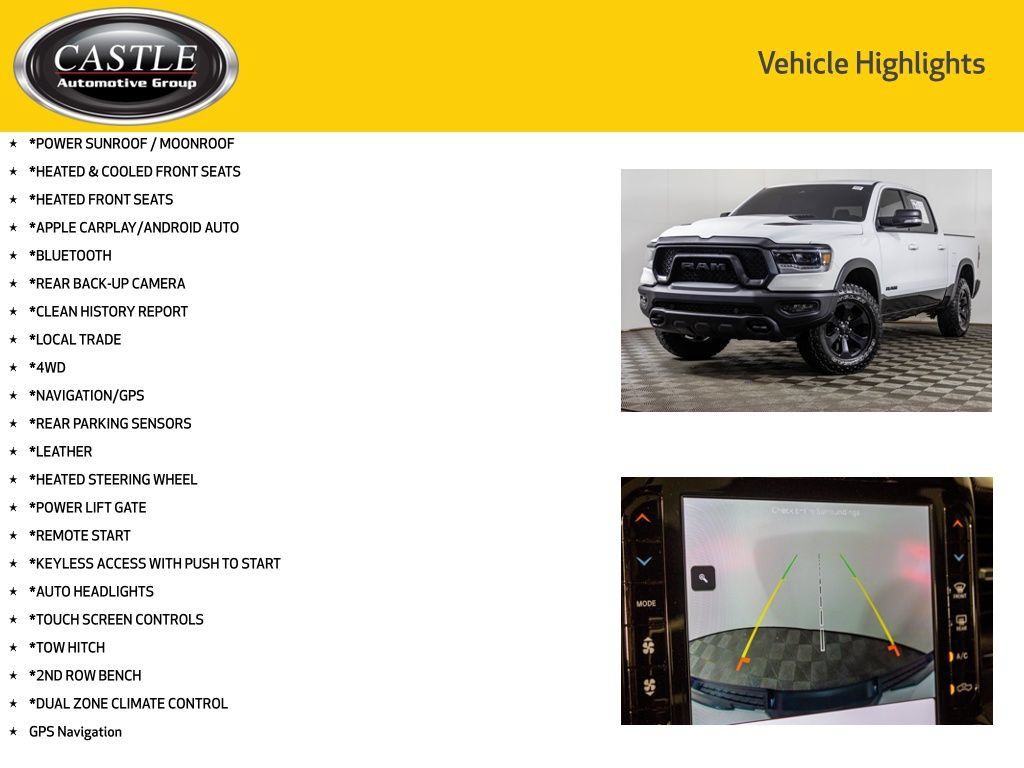Used 2022 RAM 1500 Rebel w/ Rebel Level 2 Equipment Group AWD/4WD image 3