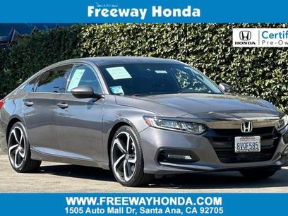 Certified 2019 Honda Accord Sport