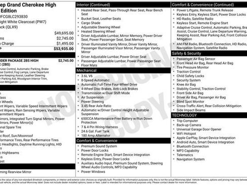 Used 2020 Jeep Grand Cherokee High Altitude image 34