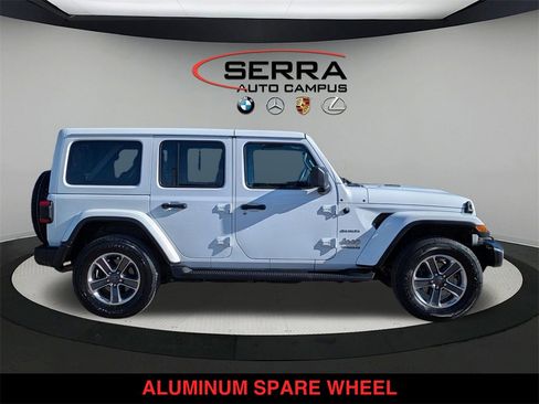 Used 2021 Jeep Wrangler Unlimited Sahara w/ Uconnect 4C Nav & Sound Group image 12