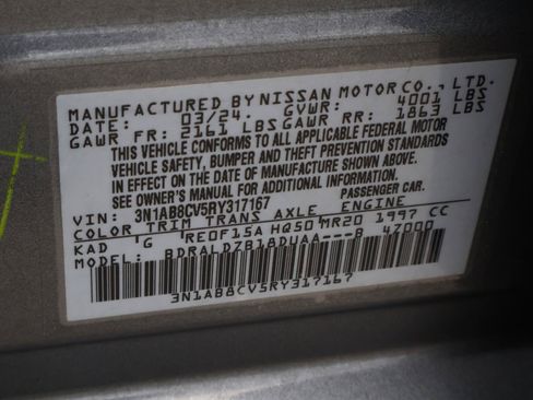 Used 2024 Nissan Sentra SV w/ All-Weather Package FWD image 20