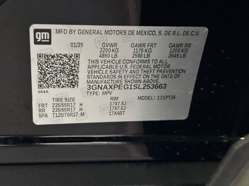 Used 2025 Chevrolet Equinox LT image 33