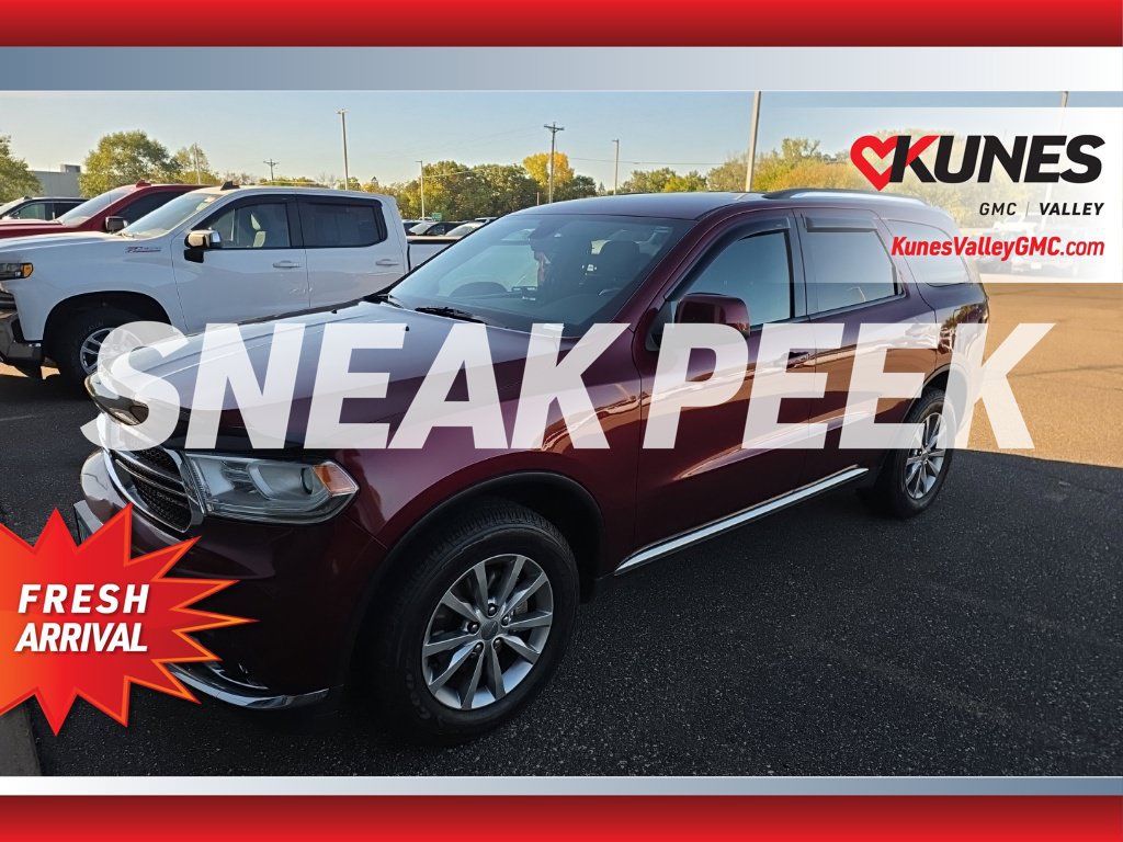 Used 2018 Dodge Durango SXT w/ Quick Order Package 2BB AWD/4WD image 2