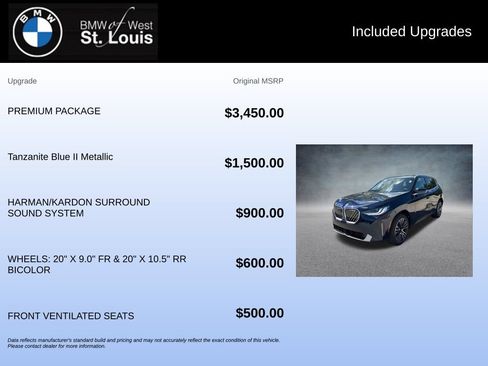 New 2026 BMW X3 xDrive30i w/ Premium Package AWD/4WD image 17