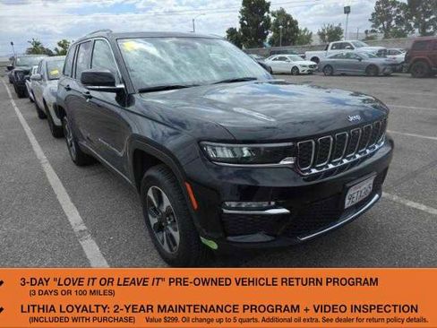 Used 2022 Jeep Grand Cherokee Limited 4xe w/ Luxury Tech Group II AWD/4WD image 1