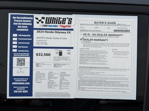 Used 2024 Honda Odyssey EX image 29