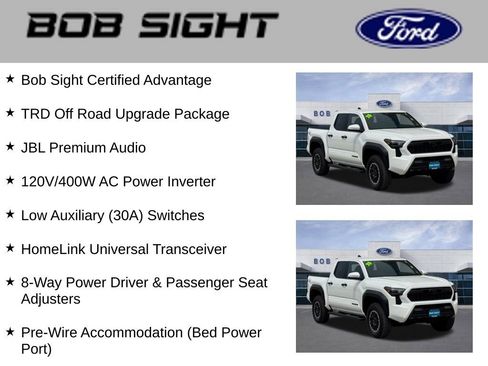 Used 2025 Toyota Tacoma TRD Off-Road w/ TRD Off Road Upgrade Package AWD/4WD image 3