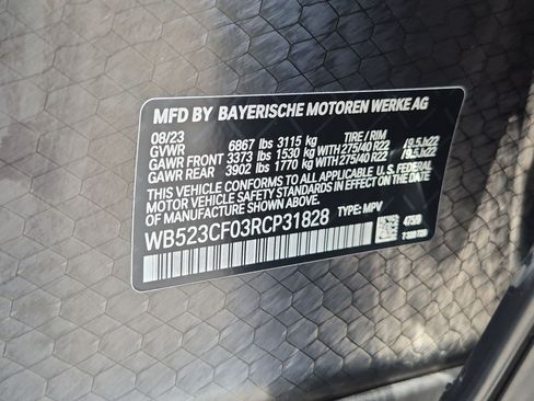 Certified 2024 BMW iX xDrive50 AWD/4WD image 34