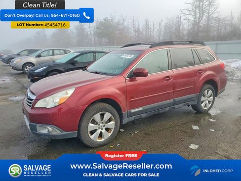 Used 2012 Subaru Outback 2.5i Limited AWD/4WD image 1