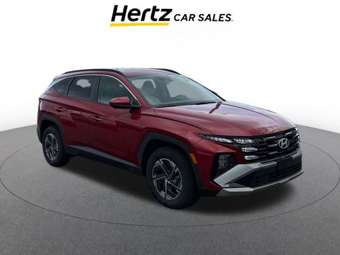 Used 2025 Hyundai Tucson Blue image 1