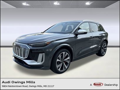 New 2025 Audi SQ6 e-tron Prestige