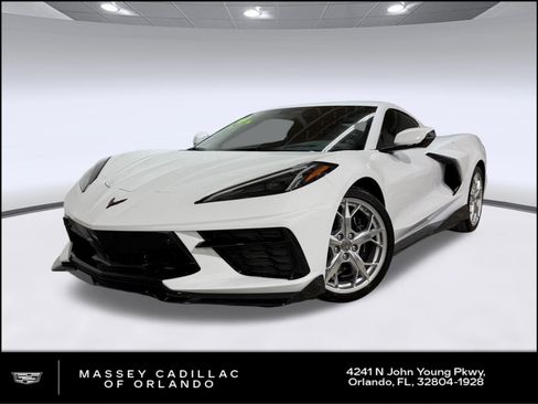 Used 2024 Chevrolet Corvette Stingray Premium Cpe w/ Stealth Interior Trim Package RWD image 1