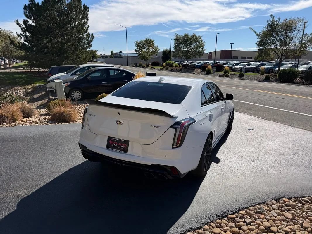 Used 2022 Cadillac CT4 V Blackwing w/ Carbon Fiber 1 Package RWD image 25